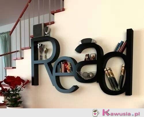 Oryginalna półka na książki