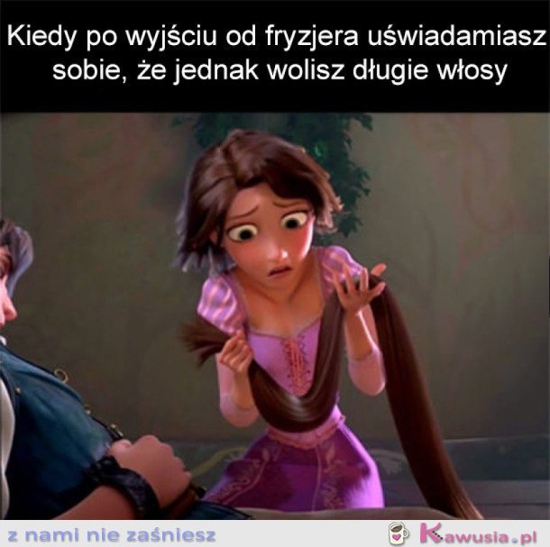 PO WIZYCIE U FRYZJERA