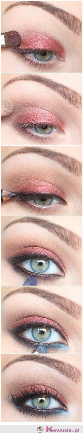 śliczny make up