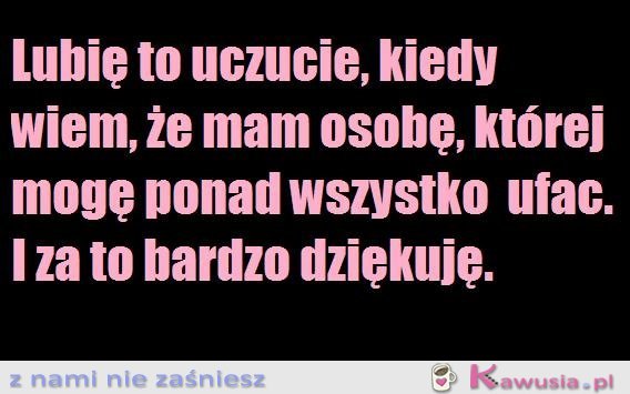Lubię to uczucie, kiedy...