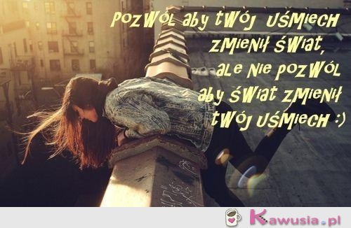 Pozwól aby twój uśmiech