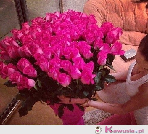 Piękny bukiet róż!