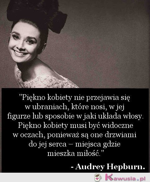 Cytat Audrey Hepburn