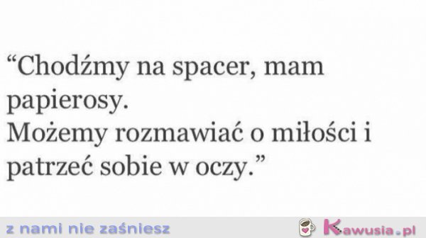 Chodźmy na spacer