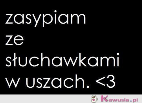 Zasypiam...