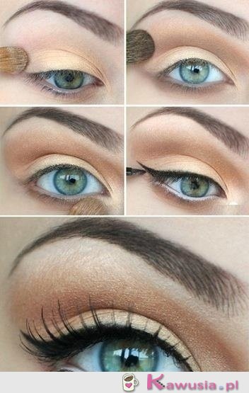 śliczny make up