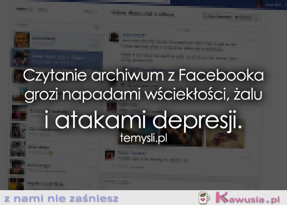 Czytanie archiwum z Facebooka