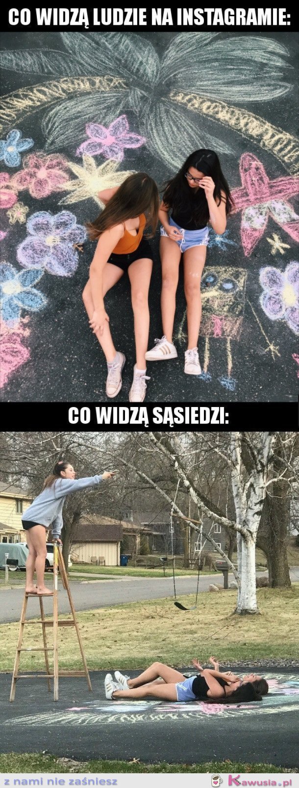 INSTAGRAM VS. RZECZYWISTOŚĆ