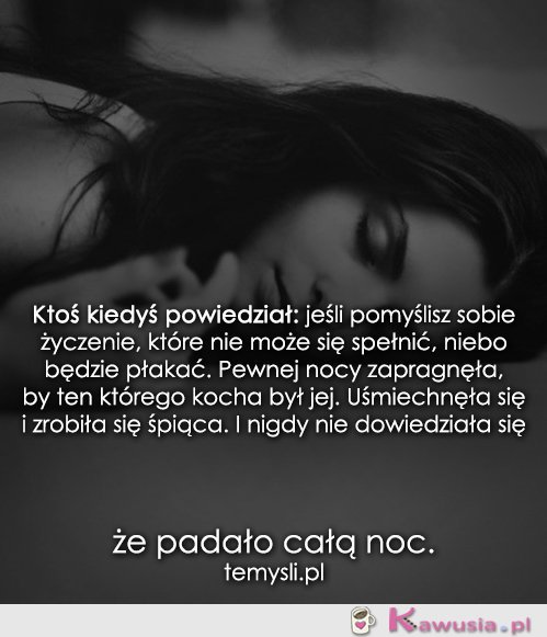 Ktoś kiedyś powiedział...