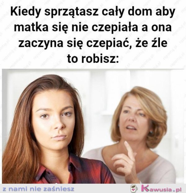 Kiedy sprzątasz cały dom