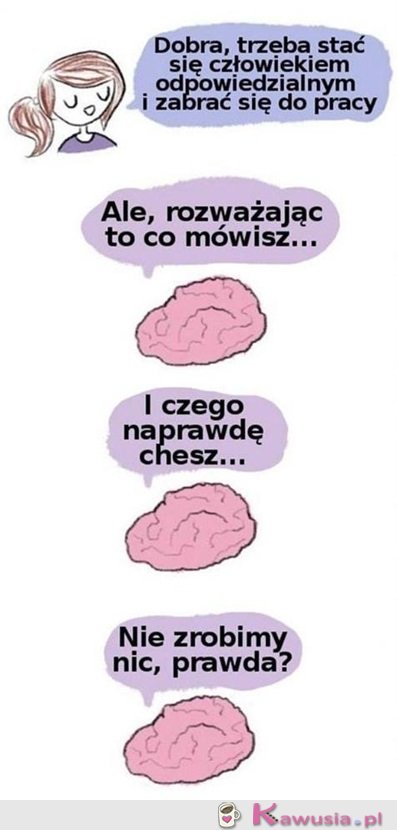 Nie oszukujmy się...