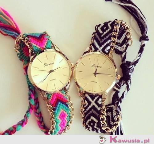 śliczne zegarki