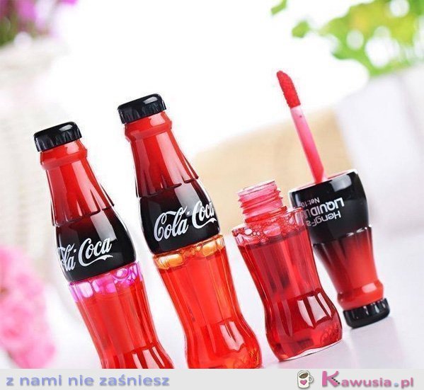 Makijaż z coca-cola