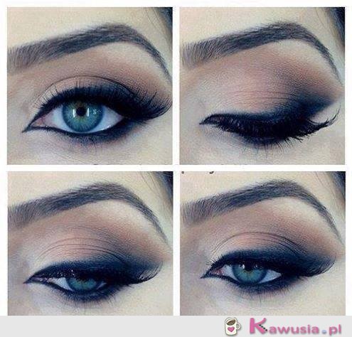 śliczny make up