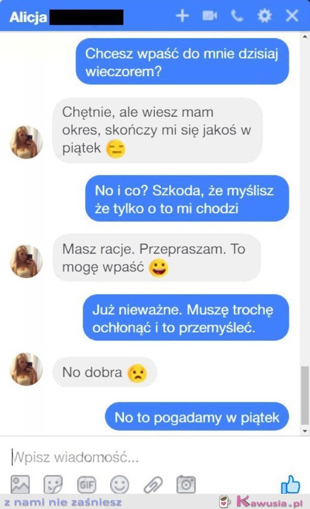 CHCESZ WPAŚĆ DZISIAJ?