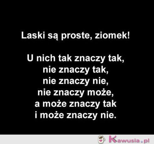 Dziewczyny są takie proste