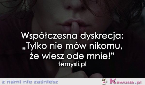 Współczesna dyskrecja