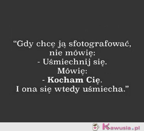 Kocham Cię...