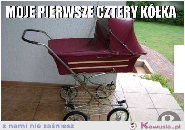 Moje pierwsze cztery kółka