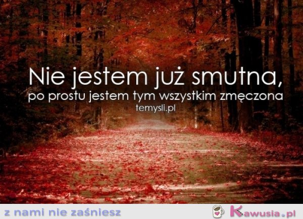 Nie jestem już smutna