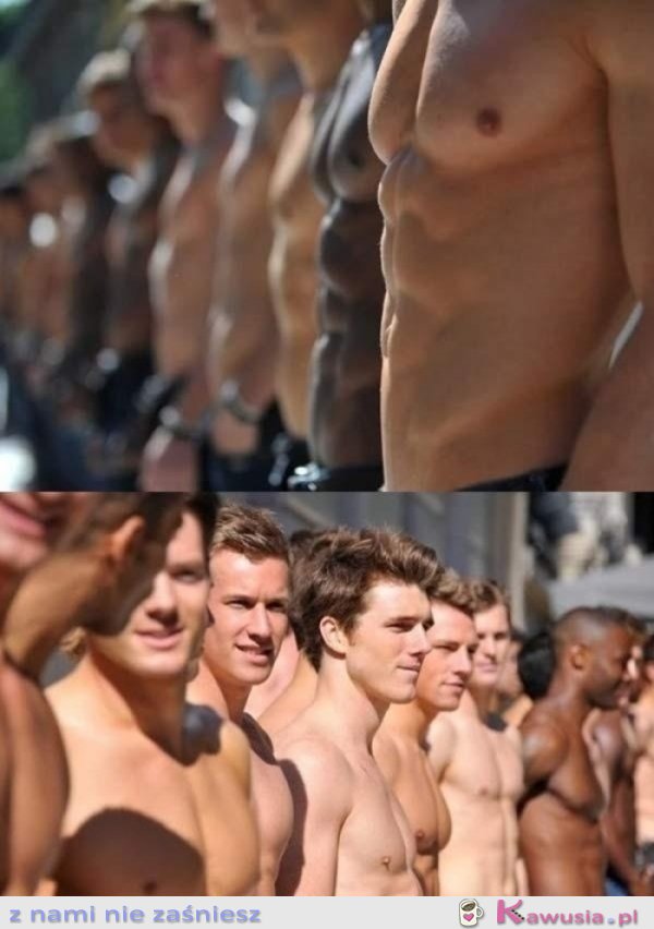 Umięśnione brzuszki