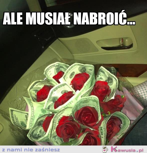 Ale musiał nabroić