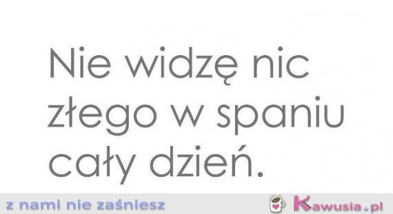 Nie widzę w tym nic złego