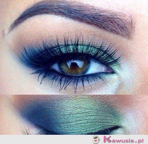 śliczny make up