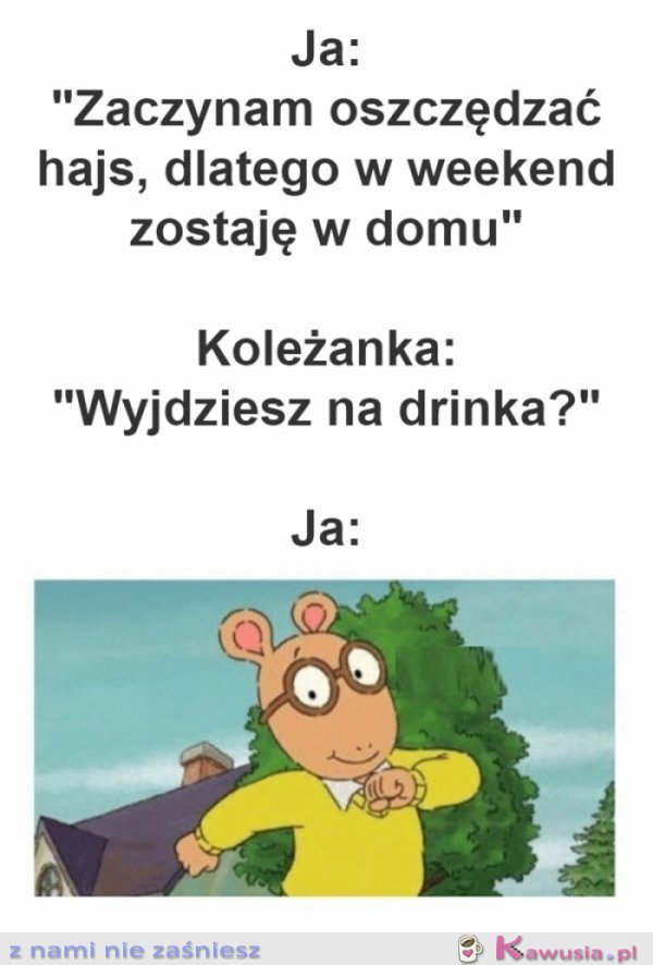 Zaczynam oszczędzać hajs