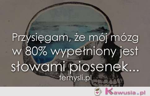 Przysięgam, że mój mózg