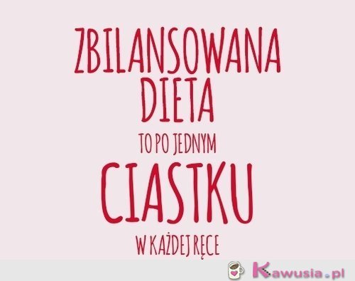 Zbilansowana dieta
