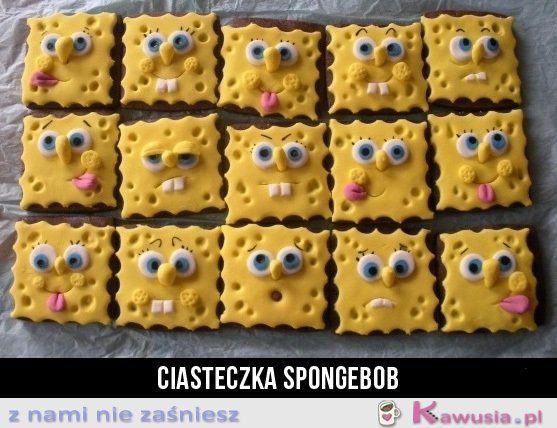Ciasteczka Spongebob