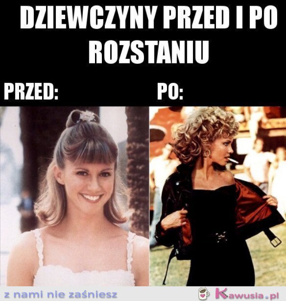 JAK ZMIENIAJĄ SIĘ DZIEWCZYNY PO ROZSTANIU