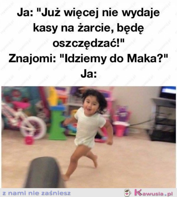 Ja już na prawdę będę oszczędzać