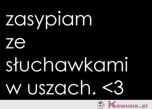 Zasypiam...