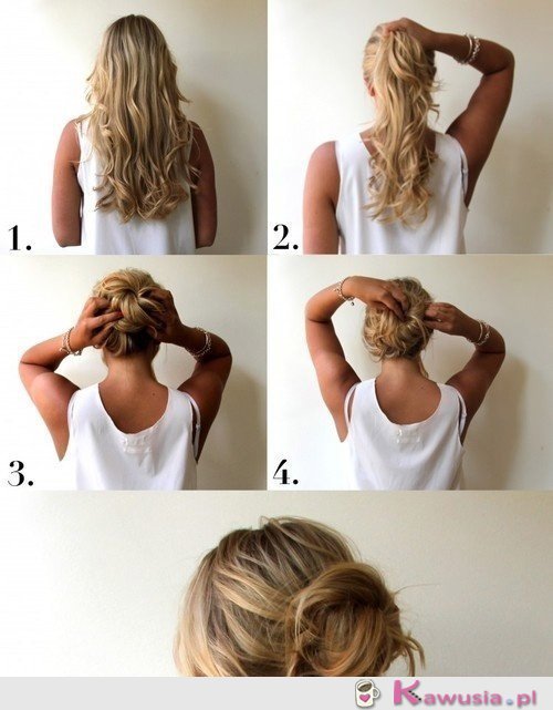 Upięcie włos&oacute;w na szybko