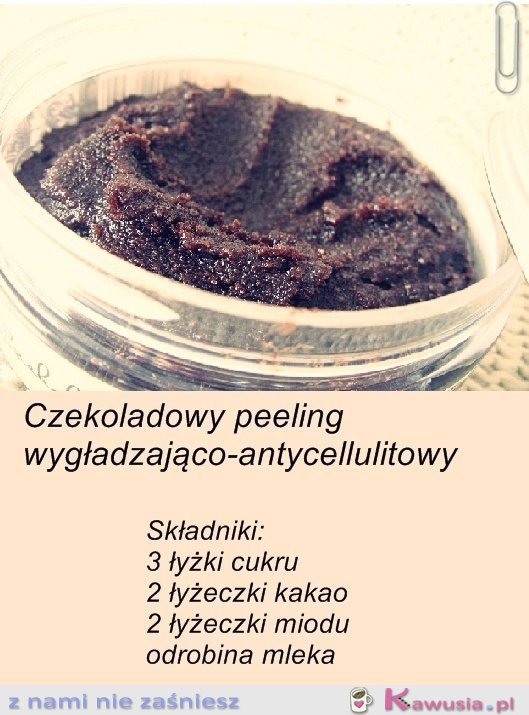 Czekoladowy peeling