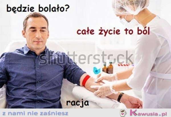 Całe życie to ból