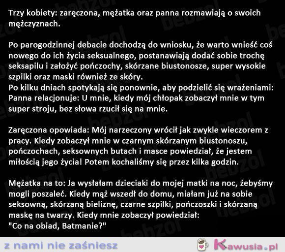 Trzy kobiety rozmawiają...