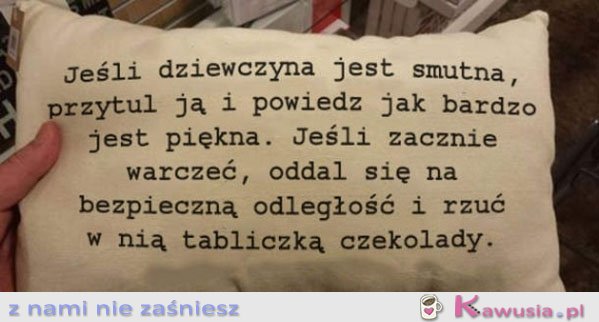 Jeśli dziewczyna jest smutna