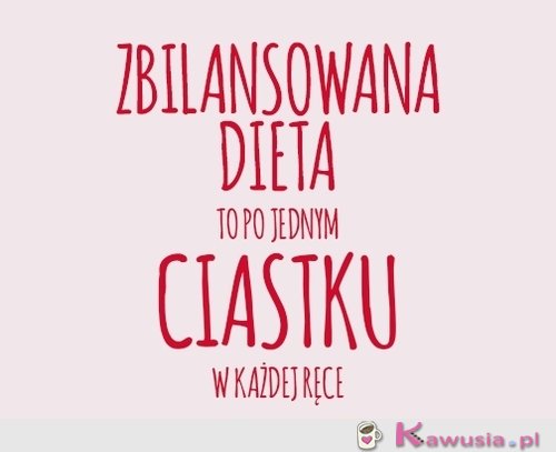 Zbilansowana dieta