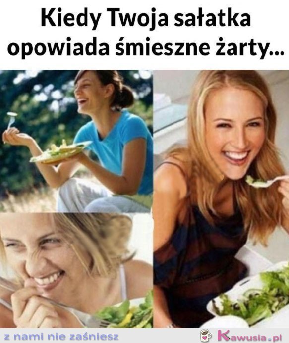 ŚMIESZNA SAŁATKA