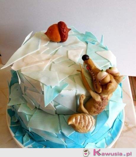 Świetny tort Epoka Lodowcowa