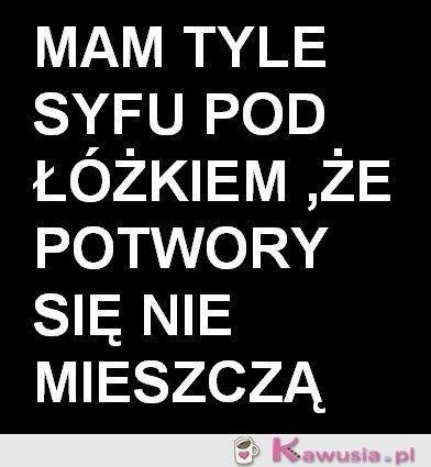 Potwory się nie mieszczą...