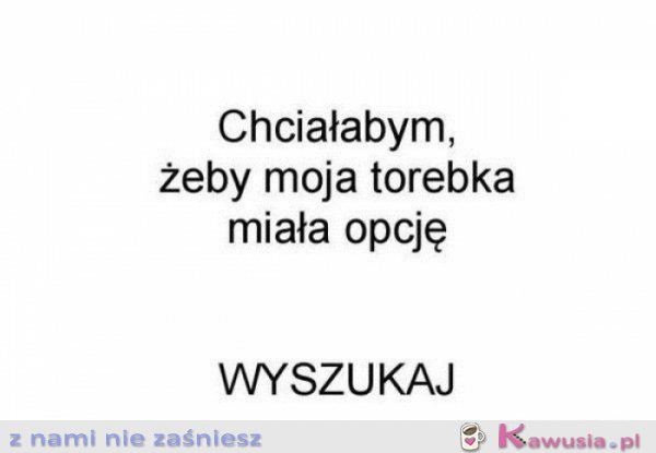 Chciałabym, żeby..