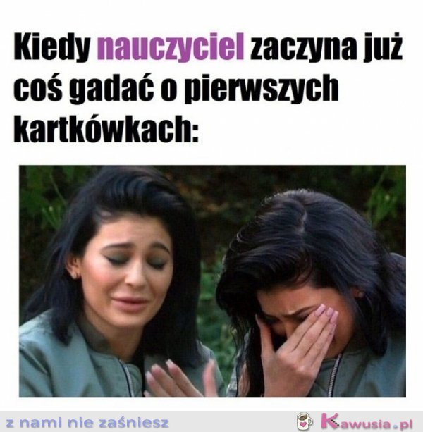 Kiedy nauczyciel już zaczyna