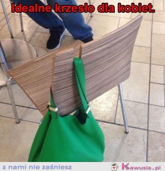 Idealne krzesło dla kobiet