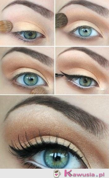 śliczny make up