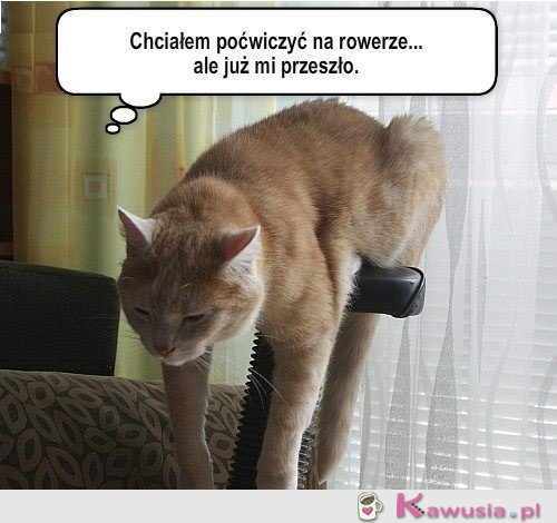 Chciałem poćwiczyć..