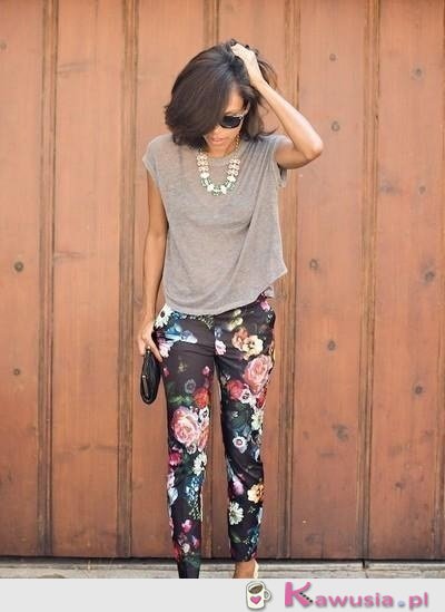 Floral look